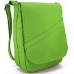 Medium vertical bag, adjustable Slice-proof crossbody shoulder strap, U-Shape with tuck-in flap security 
